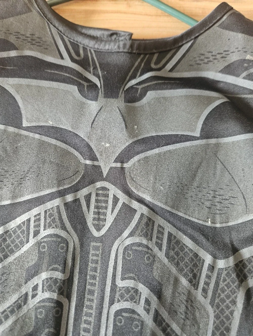 Kids Batman Black Graphic Jumpsuit Size Large